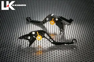 U-KANAYA ユーカナヤ スタンダードタイプ アルミビレットレバーセット FZR1000 YZF-R7 YAMAHA ヤマハ ブレーキ・クラッチレバーセット ハンドル周辺パーツ ハンドル レバーカラー：ブラック / アジ