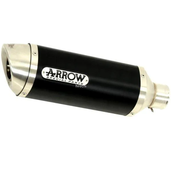 71822AON+71372MI アロー ARROW スリップオンマフラー RACE TECH 07年-16年 BANDIT1250FA アルミダーク/ステンエンド HD店