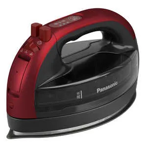 パナソニック Panasonic 【アウトレット】コードレススチームアイロン レッド NIWL609R