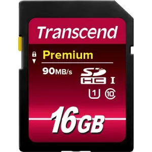 Transcend TS16GSDU1 16GB SD Card UHS-I U1