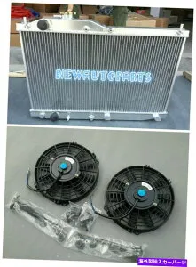 Radiator ホンダS2000 AP1 AP2 F20C/F22C1のアルミニウムラジエーター +ファン2000-2009 2.0L 2.2L MT Aluminum Radiator +Fan For HONDA S2000 AP1 AP2 F20C/F22C1 2000-2009 2.0L 2.2L MT【並行輸入品】