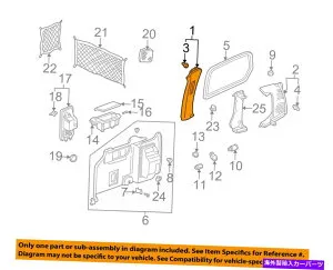 trim panel Honda OEM 99-04 Odyssey Side Panel-Pillar Trim 84181S0xa02Za HONDA OEM 99-04 Odyssey Side Panel-Pillar Trim 84181S0XA02ZA【並行輸入品】