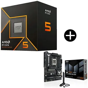 AMD Ryzen 5 9500F CPU + ASUS TUF GAMING B650E-PLUS WIFI マザーボード セット