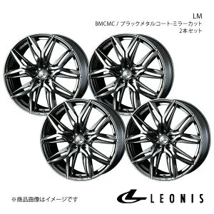 LEONIS/LM フォレスター SJ系 アルミホイール4本セット【17×7.0J 5-100 INSET47 BMCMC】0040812×4