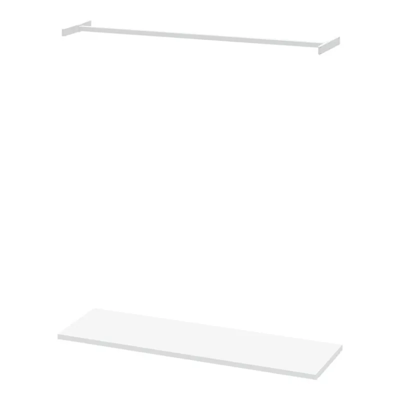 コクヨ イノン iNON パーソナルロッカー 専用オプション コートハンガー 中間用 ホワイト 幅1350mm