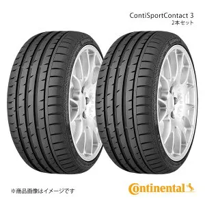 Continental コンチネンタル ContiSportContact 3 タイヤ 2本セット 275/40R19 101W ☆ SSR SUV BMW/MINI/ROLLS-ROYCE承認 ☆マーク付 品番:0357321×2