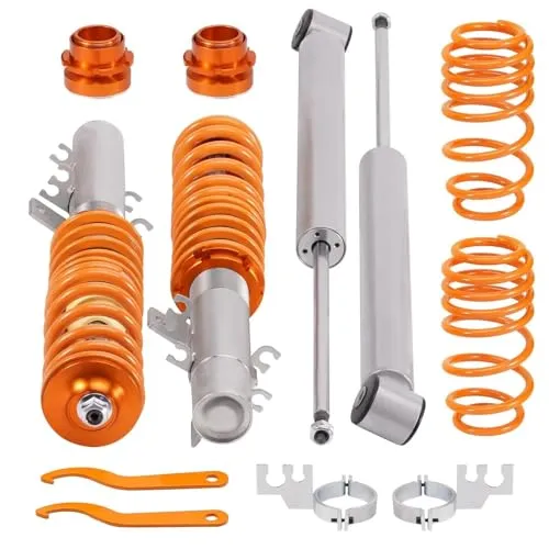 ショックアブソーバーブーツ フロント 車高調 に適合する シート イビサ Mk4 6J 2008-2017 ポロ MK5 6R 6C A1 車高調 減衰調整