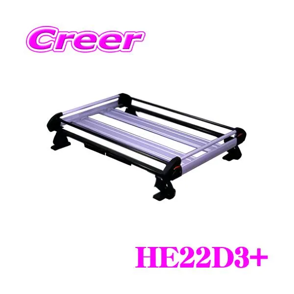 タフレック HE22D3+ クロスビー MN71S ルーフレール無用 4本脚 業務用 ルーフキャリア TUFREQ 精興工業