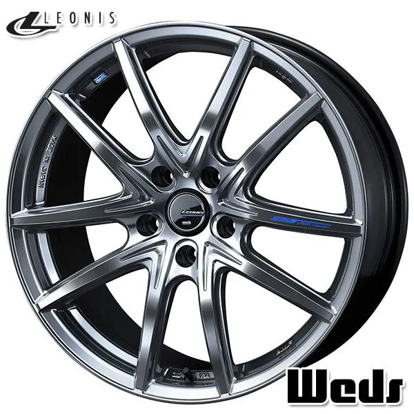 数量限定 Weds LEONIS ウェッズ レオニス ナヴィア01 NEXT 18インチ 8.0J 5H114.3 +42 HSB アルミホイール単品 4本セット 送料無料
