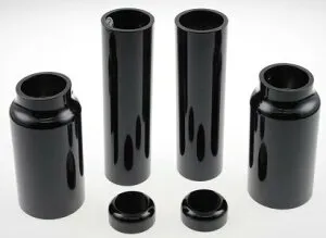 Cult-Werk カルトワーク HARLEY V ROD NIGHT SPECIAL - Gabel Cover Kit (BJ. 2007 2011) | HD-ROD028 フォークブーツ・フォークカバー サスペンション 足回り