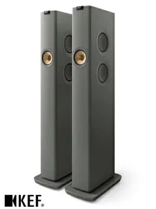 【送料無料】KEF LS60 Wireless ペアtitaniumgrayチタニウムグレーワイヤレス HiFi スピーカー