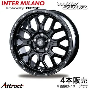 インターミラノ マットバーン XR-800M フォレスター SLG/SL5 アルミホイール 4本(18×7.5J 5-114.3 +48 マットブラック/ピアス)