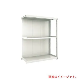 【別途送料あり】トラスコ中山（TRUSCO） TRUSCO M3型棚 背板付 W1800XD471 3段 連結 【品番：M3-6653-S-B】