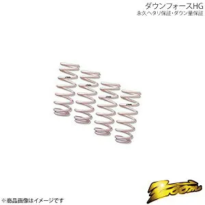zoom ズーム ダウンサス ダウンフォースHG 1台分 日産 シルビア S12 S58/10～S63/04 エンジン型式:CA18E ZNI037003SHG
