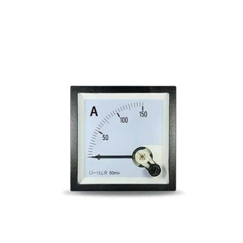 YT72 50mV DC 電流計 ポインター計器 DC5/15/20/30/50/60/75/100/150/200/250-3000A 50MV 1個(DC 15A 50mV)