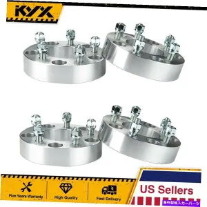 スペーサー （4）5x5.5?5x5 1.5インチフィットダッジRAM 1500デュランゴフォードF-150ホイールスペーサー (4) 5x5.5 to 5x5 1.5 inch Fits Dodge Ram 1500 Durango Ford F-150 Wheel Spacers【並行輸入品】