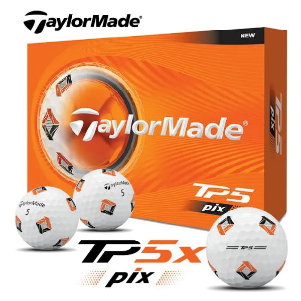 【即納可能】テーラーメイド 2026 TP5x Pix ゴルフボール 1ダース(12球) TaylorMade 日本正規品