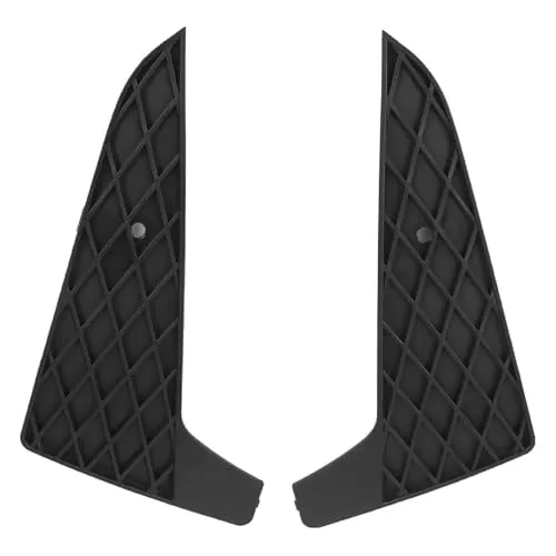 車のフォグランプグリルカバー Compatible With Seat For Ibiza For FR MK4 6J 6P 2013 2014 2015 2016 2017 シートに対応 フロントバンパー下部フォグランプライトグリルカバー1組