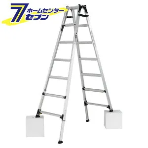 幅広伸縮脚立 約210cm PRW210FX アルインコ ALINCO [はしご ハシゴ 梯子 園芸用品]
