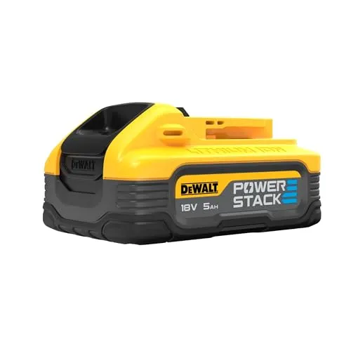 デウォルト (DEWALT) Powerstack バッテリー 電池 Li-Ion 18V 5.0Ah プロ 電動 工具 DCBP518