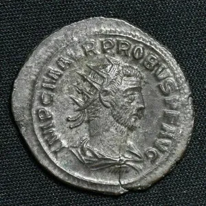 プロバス 276-282 AD、AE アントニニアヌス、アンティオキア ミント、RESTITVT ORBIS、RIC 925E