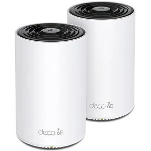 【送料無料】TP-LINK Deco XE75(2-pack)(JP) AXE5400 トライバンド メッシュWi-Fi 6Eシステム（2台セット）【在庫目安:お取り寄せ】