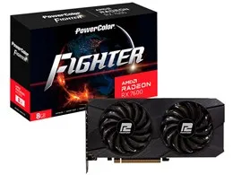PowerColor Fighter AMD Radeon RX 7600 8GB GDDR6 (2025 ver.) RX7600 8G-F/V2 [PCIExp 8GB]