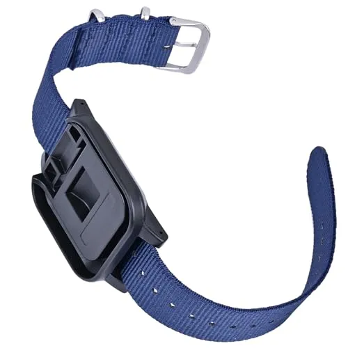 C2D JOY 1シート ナイロン Garmin Approach G12 tracker対応 交換用バンド ケース付き ブルー