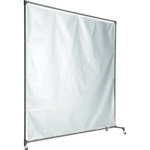 トラスコ （TRUSCO） 火花用衝立 （両面コーティングタイプ） 接続型 キャスター足 （2000mm×2000mm） YCS-2020S