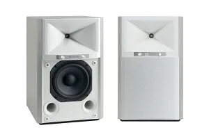 JBL ジェイビーエル 4305P WHT コンパクト・ブックシェルフ型パワードスタジオモニター（ホワイト/ペア）［国内正規代理店品］