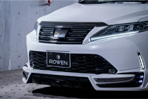 ROWEN JAPAN PREMIUM フロントグリル(FRP) 単色塗装済み トヨタ ハリアー/ハリアーハイブリッド 後期 ZSU60W/ZSU65W/ASU60W/ASU65W/AVU65W用 (1T029C00#)【エアロ】【自動車パーツ】ロェン ジャパンプレミアム