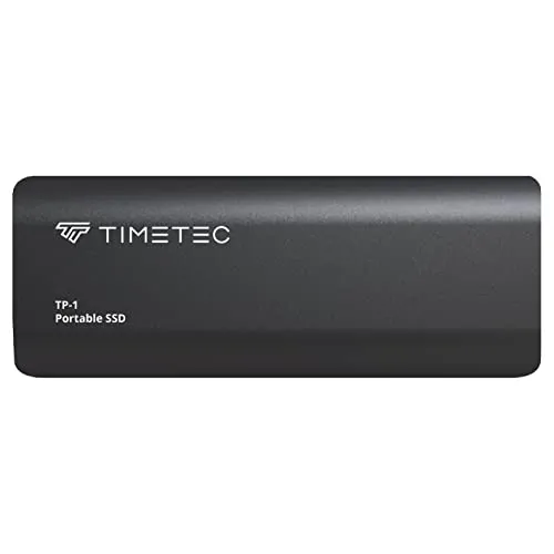 Timetec 256GB ポータブル 外付け SSD USB3.2 Gen2 Type C 最大550MB/秒 超軽量 アルミニウム ミニ 外付け ソリッドステートドライブ USB C - Aケーブル/USB A to Cアダプター デスクトップ/ノート