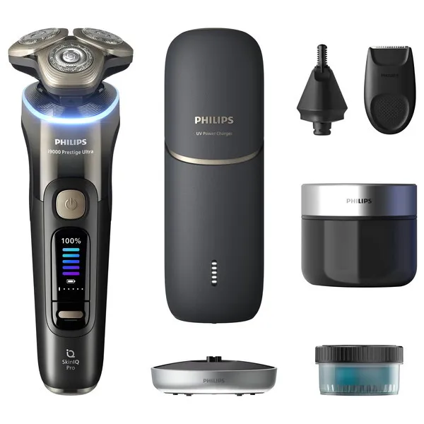 PHILIPS XP9405/49 グラデーションブラック i9000 プレステージ ウルトラ [ウェット&ドライ電気シェーバー (回転式・充電式)]
