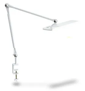 ジェントス クランプ式 LEDデスクライト調光・調色機能搭載 DK-R190WH GENTOS Lumixuxシリーズ [DKR190WH]