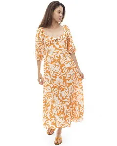 【お買い物マラソン期間はP10倍！】【5/11までOUTLET価格】【50%OFF】【送料無料】2024 ビラボン レディース PARADISE COVE 2 ロングワンピース 【2024年春夏モデル】 全1色 S BILLABONG