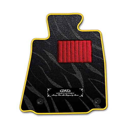 DAD ギャルソン D.A.D エグゼクティブ フロアマット SUBARU（スバル）CHIFFON シフォン 型式：LA600F 年式：H28/12～R1/7 ※純正フロアマット用フック有り 1台分 GARSON プレステージデザインブラック/オーバーロッ