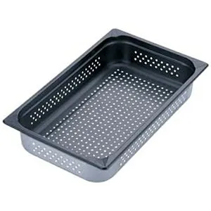 KINGO｜キンゴー KINGO ノンスティック穴明ホテルパン 12100PFS1/2×100 ＜AHT7816＞[AHT7816]