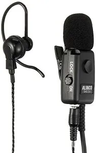 アルインコ 耳掛け型イヤホンマイク 同時通話対応 EME-21AB