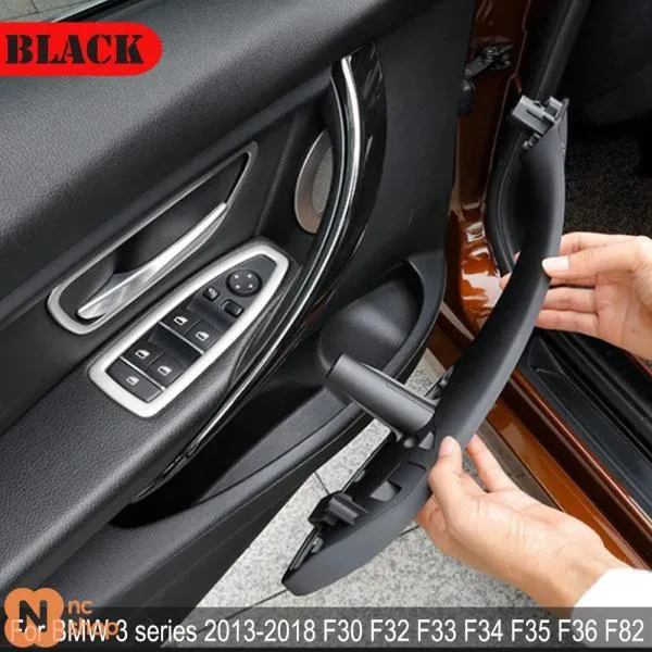 【並行輸入品】 インナー ドアハンドルプルトリムカバー カーアクセサリー BMW 3シリーズ 2014-2018 F30 316D 318D 320D F31 320I 325D 51417279312