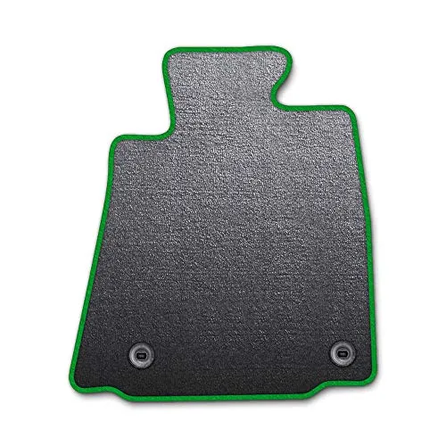 DAD ギャルソン D.A.D エグゼクティブ フロアマット TOYOTA (トヨタ) Vitz ヴィッツ SCP90/NCP91/KSP90 年式H17/2～H22/12 2WD 1台分 エレガントデザイングレー/オーバーロック（ふちどり）カラー : グ