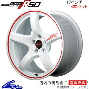 シビックセダン ハッチバック FC系 FK系 アルミホイール MID RMPレーシング R50【17×7J 5-114 INSET48 ホワイト】マルカサービス RMP RACING 17インチ 5穴 114.3 +48 インセット48 CIVIC SEDAN HATCHBACK 車用ホイー