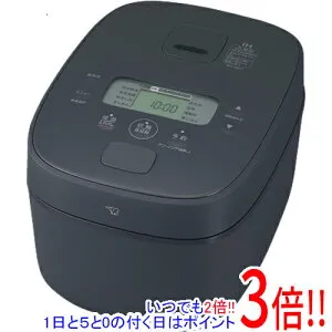 【延長保証対応!!】ZOJIRUSHI IH炊飯ジャー 豪熱大火力 5.5合炊き NW-QB10-BZ スレートブラック