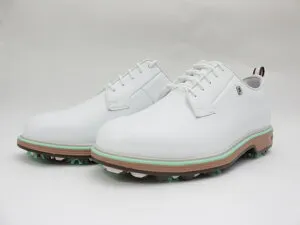 【新品】 NEW [7532] フットジョイ プレミアシリーズ フィールド Field 54566 ホワイト/チェストナット/アクアマリン シューズ 8.5W（26.5cm） 2026年 日本未発売 US天然皮革モデル！