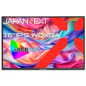 ジャパンネクスト(JAPANNEXT) JN-MD-IPS16WQXGAR 16型 WQHDモバイルモニター