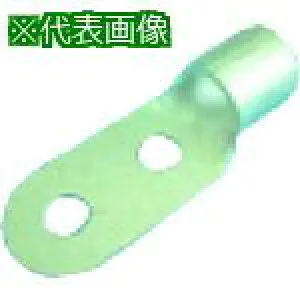 ■DST 裸圧着端子 二ツ穴端子 RD80-10X 25個入り〔品番:RD8010X〕【4196148:0】[送料別途見積り][掲外取寄][店頭受取不可]