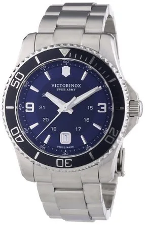 ビクトリノックス Victorinox Swiss Army Men's Quartz Watch Maverick 241602 with Metal Strap 男性 メンズ 腕時計 【並行輸入品】
