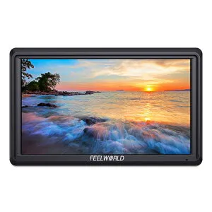 FEELWORLD FW568 V3 フィールワールド 6インチ モニター DSLRカメラフィールドモニター 3D LUT/波形/ベクトル図小型4K HDMI入出力フルHD 1920x1152 LCD IPS ジンバル/スタビライザー用 ソニーF970/キヤノンLP-E6
