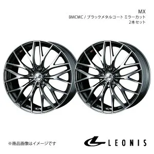 【18インチ 5H114.3 8.0J +42】アルミホイール2本セット ランサーエボリューション10 CZ4A LEONIS/MX BMCMC 0037442×2