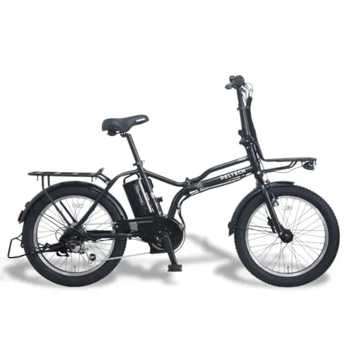 PELTECH(ペルテック) X-Adventure 20インチ 折りたたみ 電動アシスト自転車 シマノ外装6段変速 36V8.5AHバッテリー ハイパワーモデル 折り畳み 自転車 センターモーター【簡易組立必要品】(TDN-246L) ＊販売証明書付き