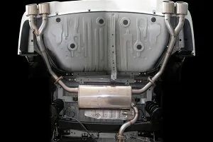 M'z SPEED エキゾーストシステム (MZ46) エスティマ DBA-ACR50W H28.6～R1.11 2AZ-FE FF アエラス グレースライン 3062